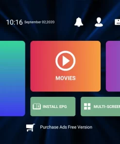 code qhdtv iptv 12 mois 3 multi-écrans