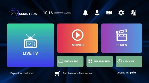 code qhdtv iptv 12 mois 3 multi-écrans