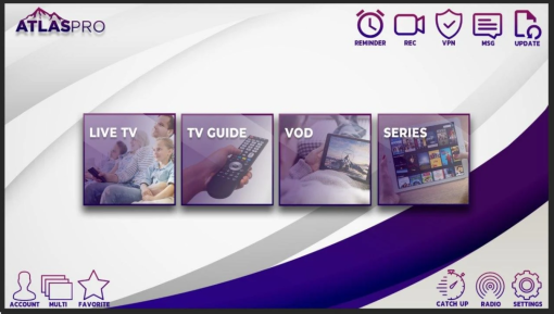 ATLAS PRO ONTV CODE 12 MOIS