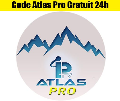 Abonnement IPTV Atlas Pro France - 24h - plus de 10000 Chaînes & 21000 VOD - Qualité 4K